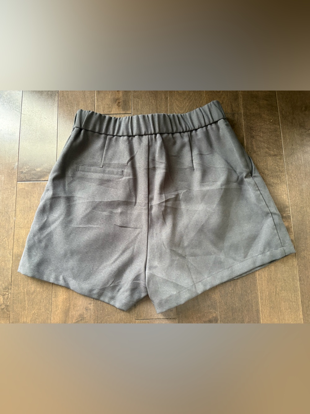 NWT Halara Gray High Waisted Tailored Dress Shorts XS Pockets Casual - Picture 2 of 6